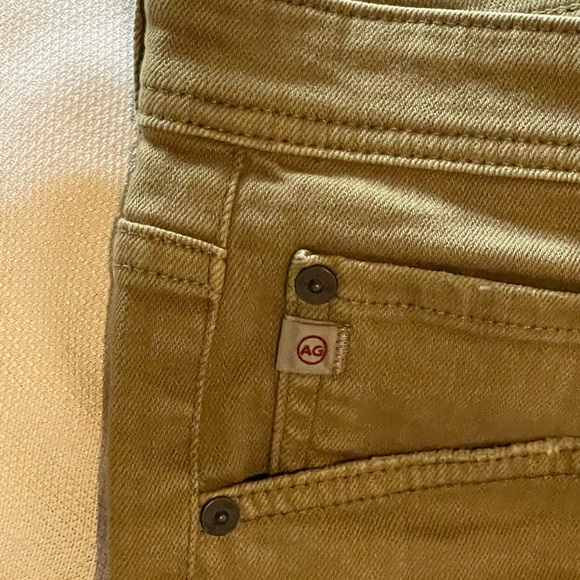 Mens AG Kakki colored Jeans. ___36”x33” - Picture 5 of 7